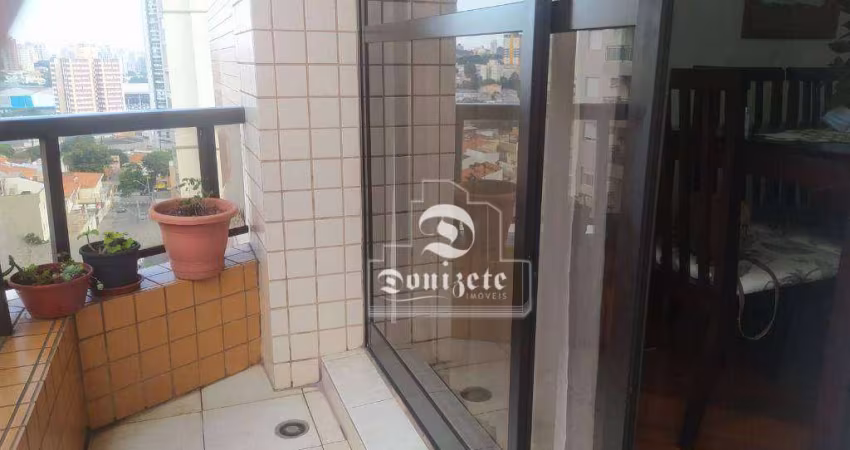 Apartamento com 3 dormitórios, 83 m² - venda por R$ 530.000,00 ou aluguel por R$ 3.123,33/mês - Vila Scapelli - Santo André/SP