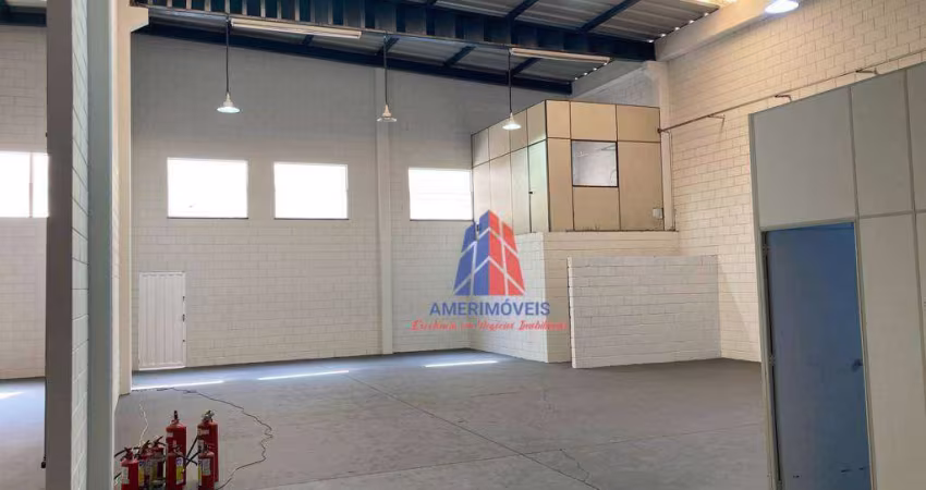 Galpão para alugar, 231 m² por R$ 7.240,29/mês - Loteamento Industrial Machadinho - Americana/SP