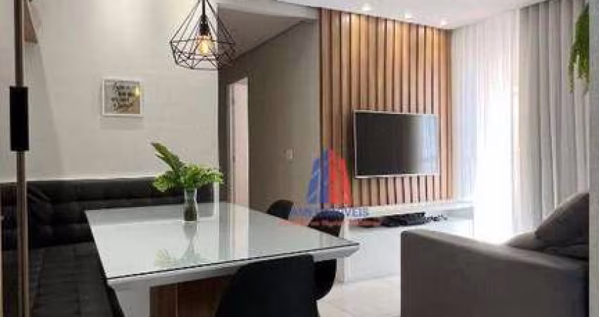 Apartamento com 2 dormitórios à venda, 59 m² por R$ 420.000,00 - Residencial Dona Margarida - Santa Bárbara D'Oeste/SP