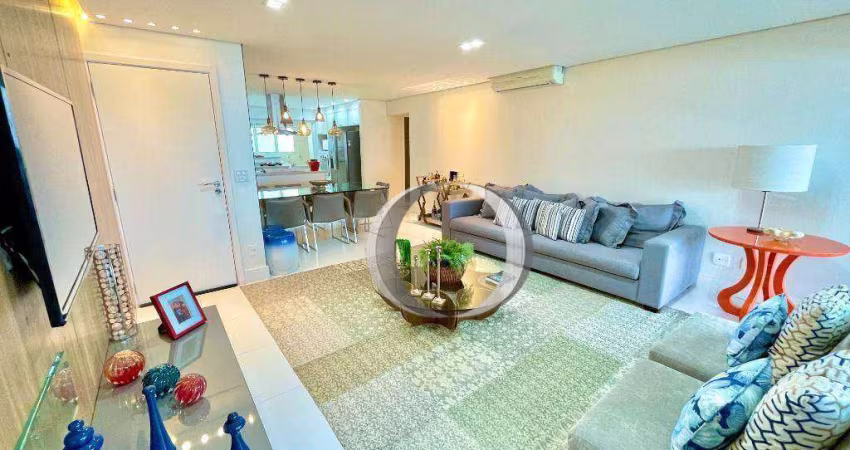 Ocean Front, 3 vagas na garagem, vista para o mar