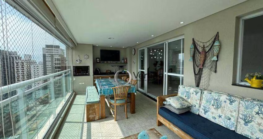 Apartamento com 3 dormitórios à venda, 134 m² por R$ 1.450.000,00 - Astúrias - Guarujá/SP