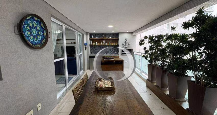 Apartamento com 4 dormitórios à venda, 134 m² por R$ 1.190.000,00 - Astúrias - Guarujá/SP