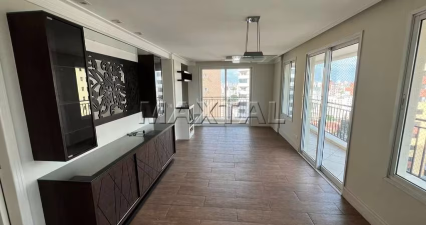 Apartamento para locação 4 quartos, 3 suítes e varanda gourmet em Santana
