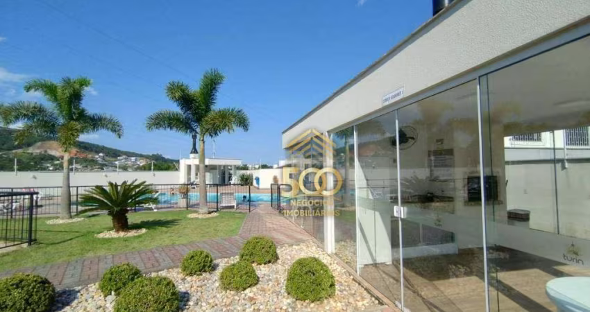 Apartamento com 2 dormitórios, 55 m² - venda por R$ 280.000,00 ou aluguel por R$ 2.478,32/mês - São Sebastião - Palhoça/SC