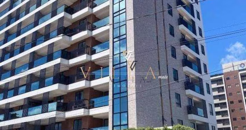 Ampla Cobertura com 2 dormitórios para alugar, 131 m² por R$ 18.000 - Poço - Cabedelo/PB