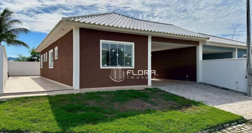 Casa com 3 dormitórios à venda, 112 m² por R$ 650.000,00 - Cajueiros (Itaipuaçu) - Maricá/RJ