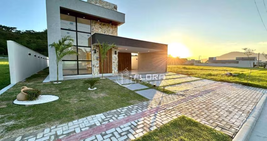 Casa com 3 dormitórios à venda, 172 m² por R$ 1.090.000,00 - Alphaville Maricá 2 - Maricá/RJ