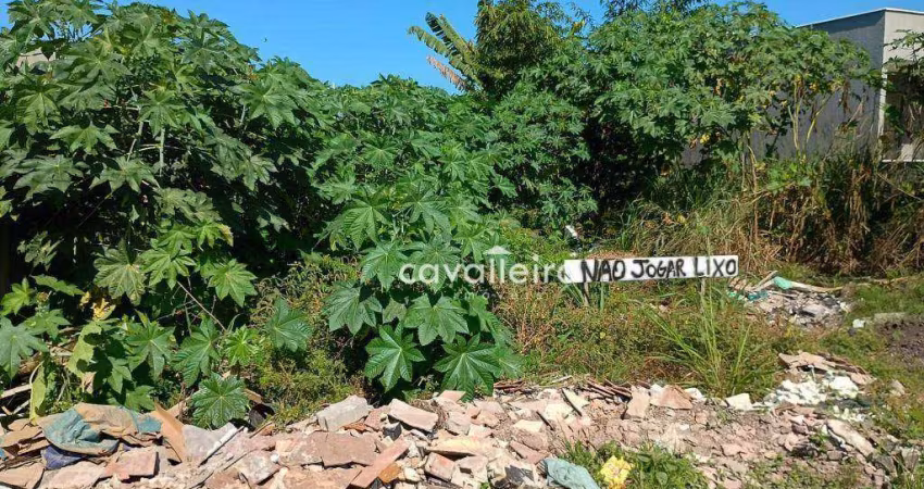 Terreno à venda, 450 m² por R$ 280.000,00 - Praia de Itaipuaçu (Itaipuaçu) - Maricá/RJ