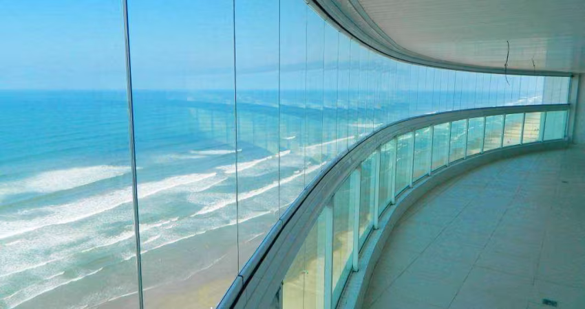 Apartamento com 3 dormitórios à venda, 206 m² por R$ 1.800.000,00 - Caiçara - Praia Grande/SP