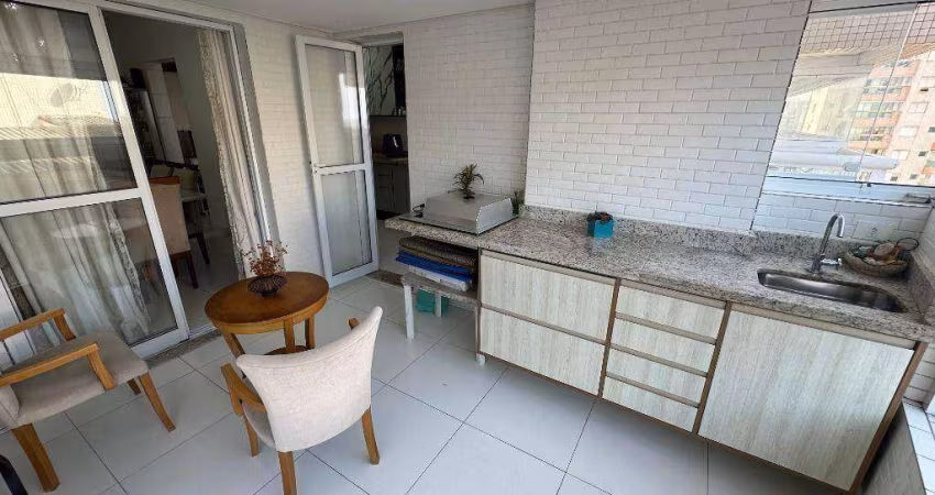 Apartamento com 2 dormitórios à venda, 107 m² por R$ 760.000,00 - Aviação - Praia Grande/SP