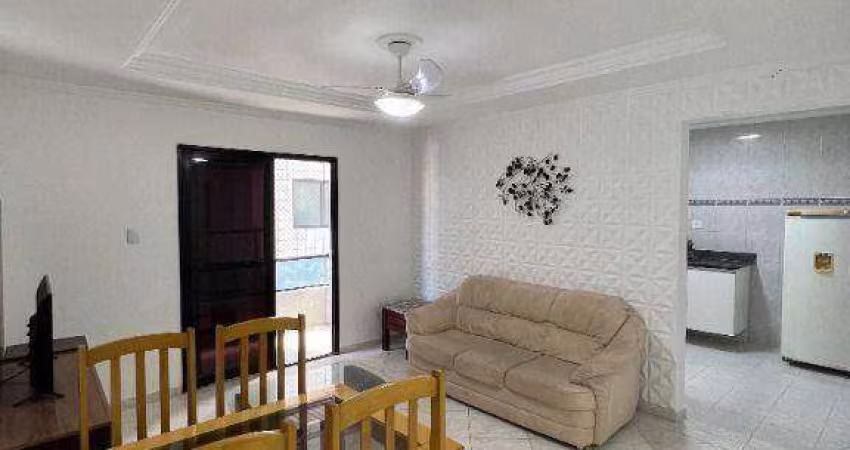 Apartamento com 2 dormitórios à venda, 74 m² por R$ 345.000,00 - Vila Assunção - Praia Grande/SP