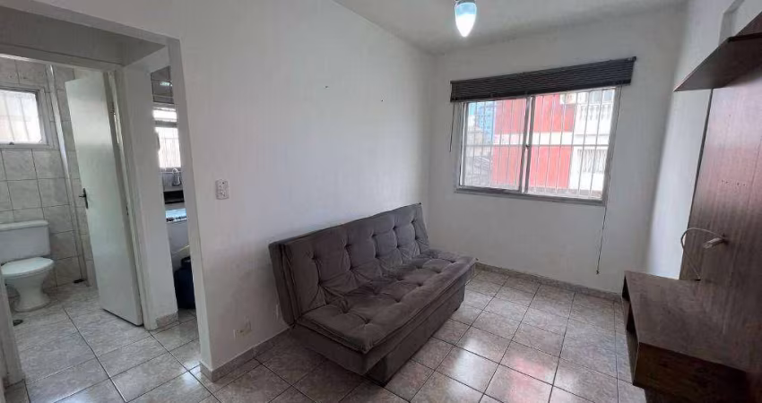 Apartamento com 1 dormitório à venda, 40 m² por R$ 285.000 - Canto do Forte - Praia Grande/SP