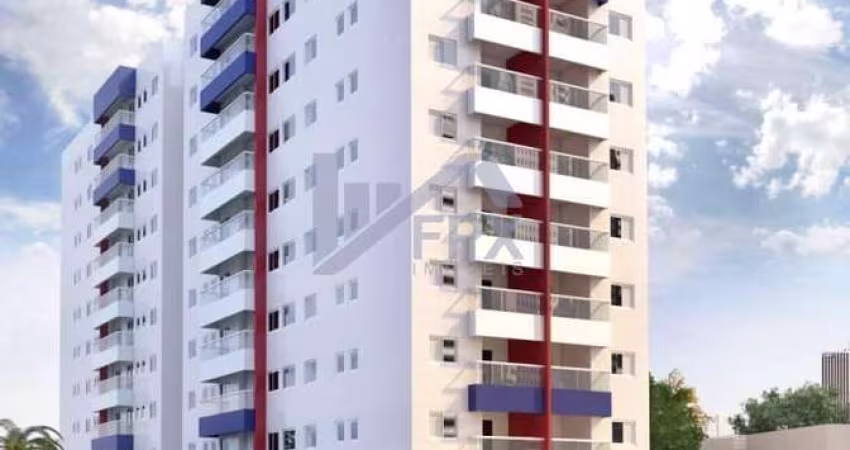Apartamento para Venda em Praia Grande, Vila Caiçara, 2 dormitórios, 1 suíte, 1 banheiro, 1 vaga
