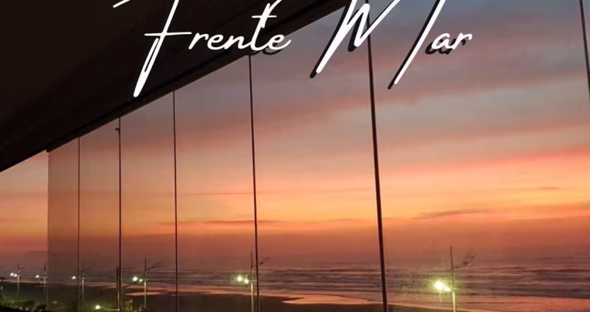 Frente Mar Apartamento com 2 dormitórios à venda, 86 m² por R$ 620.000 - Maracanã - Praia Grande/SP