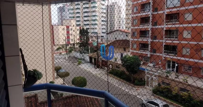 Apartamento com 2 dormitórios 3 sacadas à venda, 65 m² por R$ 390.000 - Tupi - Praia Grande/SP