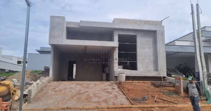 Casa de Luxo em Condomínio no Jardins Di Roma, Indaiatuba-SP: 3 Quartos, 3 Suítes, 2 Salas, 5 Banheiros, 2 Vagas de Garagem, 190m².