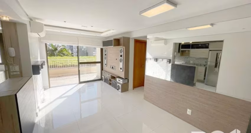 Apartamento Mobiliado, com  85m² privativos,  Patio de 20m²&lt;BR&gt;Condomínio Plenno - Av. Andaraí  próximo ao Iguatemi e Germânia. &lt;BR&gt;&lt;BR&gt;Belíssimo Garden desocupado com dorm sendo 01 