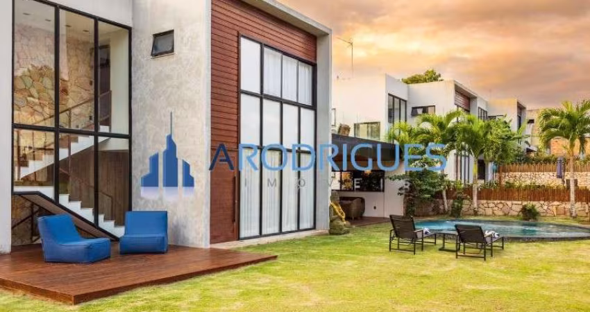Venda de Casa em Condomínio de Luxo na Praia do Forte, Mata de São João-BA - 7 Quartos, 1 Suíte, 2 Salas, 5 Vagas - 510m².