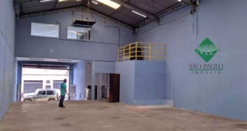 Galpão Comercial para Locação em São Caetano do Sul-SP, Bairro Cerâmica! 3 Banheiros, 368m² de Área!
