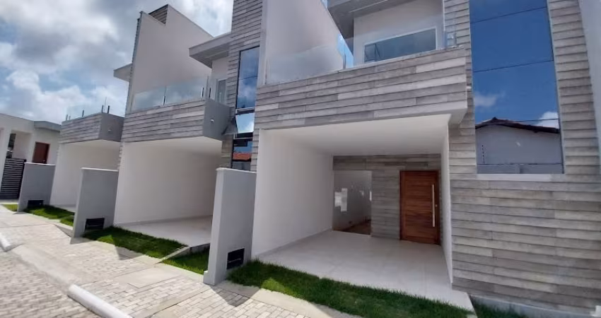 Casas Duplex em Condomínio com 102m²,  Emaús, Parnamirim RN