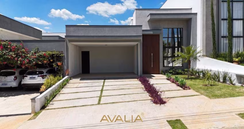 Casa de Condomínio para venda em Jardim Piemonte de 195.00m² com 3 Quartos, 3 Suites e 4 Garagens