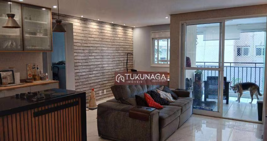 Apartamento para venda em Jardim Flor Da Montanha de 77.00m² com 3 Quartos, 1 Suite e 2 Garagens