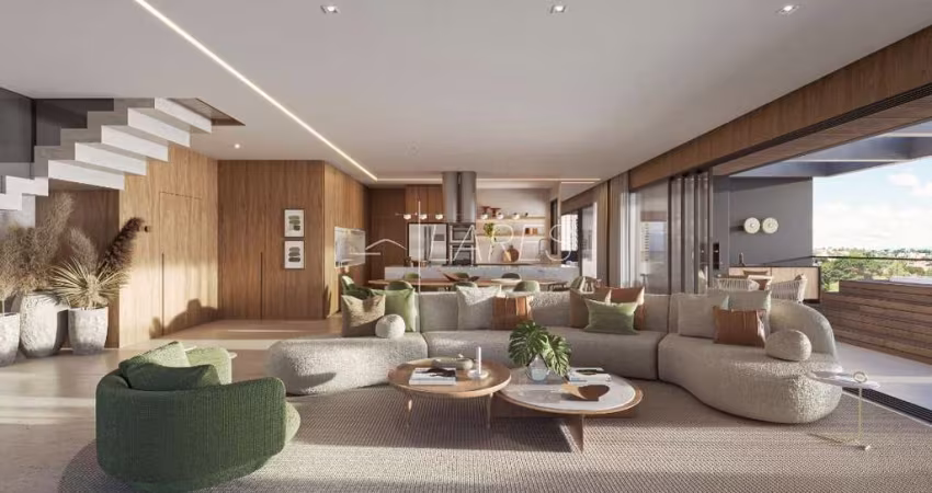Cobertura para venda em Novo Mundo de 270.00m² com 3 Quartos, 3 Suites e 4 Garagens