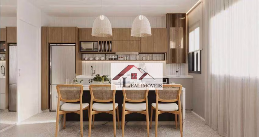 Apartamento para venda em Jardim Bela Vista de 37.00m² com 2 Quartos e 1 Garagem