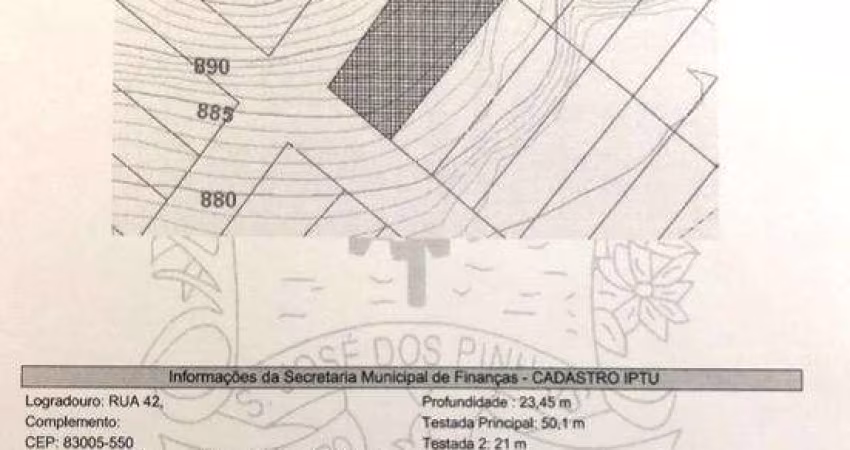 Terreno para venda em Del Rey de 1175.00m²