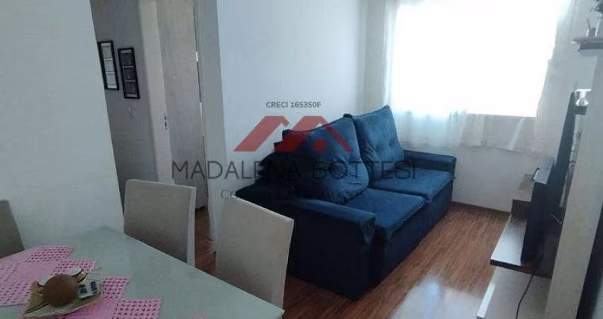 Apartamento para venda em Mogi Moderno de 55.00m² com 2 Quartos, 1 Suite e 1 Garagem