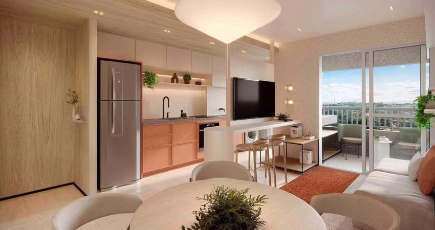Apartamento para venda em Jardim Proença de 57.00m² com 2 Quartos, 1 Suite e 1 Garagem