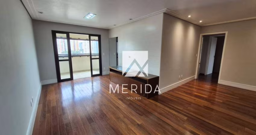 Apartamento para alugar em Vila Assunção de 144.00m² com 3 Quartos, 2 Suites e 3 Garagens