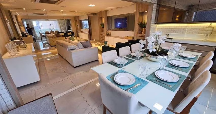 Apartamento a Venda em Lagoa Nova, Vivant com 3 suítes e varanda gourmet