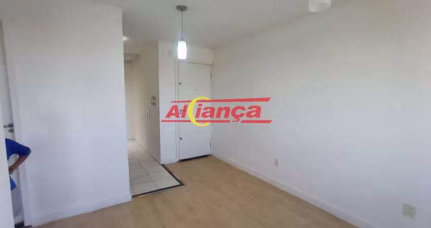 Apartamento com 2 quartos para alugar,  50m² - Vila Nova Bonsucesso - Guarulhos/SP - por R$ 1.000,00