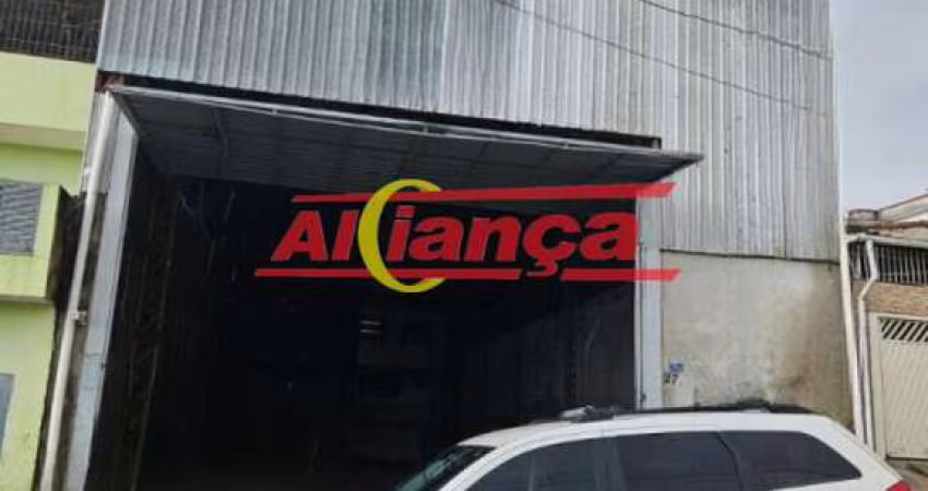 GALPÃO PARA ALUGAR COM, 300M², PÉ DIREITO 7M, 300M², VILA NOVA BONSUCESSO - GUARULHOS/SP
