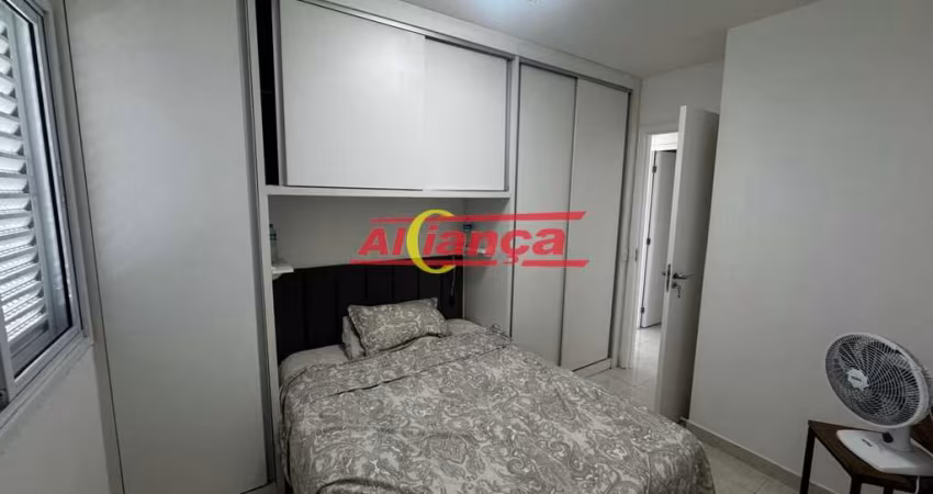 Apartamento para alugar com quartos sendo 1 suite,  57,14m² - Bairro - Vila Silveira - Guarulhos/SP
