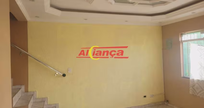 SOBRADO PARA ALUGAR COM 133M², 03 QUARTOS + EDÍCULA, JARDIM BOM CLIMA - GUARULHOS/SP POR R$ 4.450,00