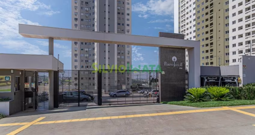 APARTAMENTO DE 02 QUARTOS SEMI MOBILIADO, PARA MORAR NO ED. PORTAL DO JAPÃO II, JARDIM DAS ESTAÇÕES.