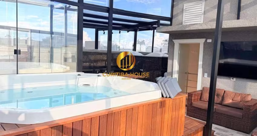 Sobrado 3 quartos suite alto padrão com cobertura gourmet, jacuzzi e piscina no Pinheirinho