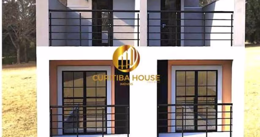 Sobrado triplex com banheiro no ático alto padrão de acabamentos no Umbará Curitiba