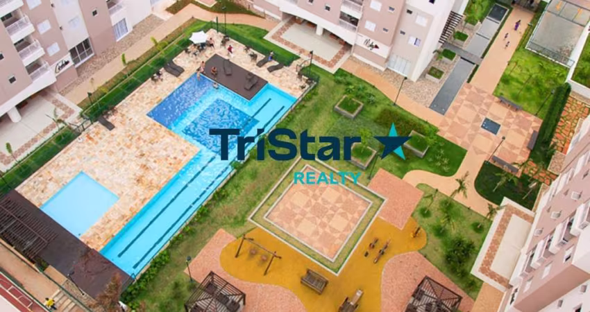 TRISTAR REALTY | AP00203 - APARTAMENTO SEMI MOBILIADO ANDAR ALTO EM CONDOMINIO CLUBE COM LOCALIZAÇÃO PRIVILEGIADA - PATIO ANDALUZ  INDAIATUBA  SP