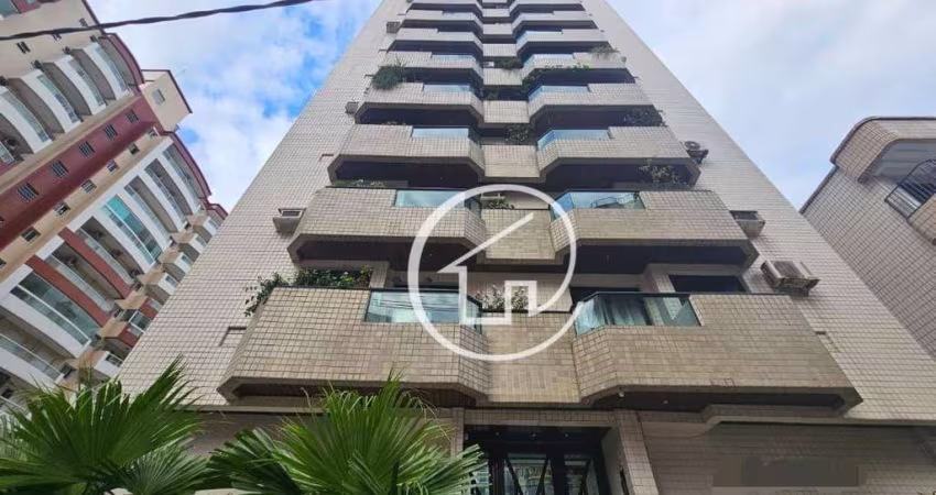 Apartamento com 2 dormitórios à venda, 64 m² por R$ 450.000 - Vila Guilhermina - Praia Grande/SP