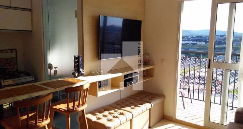 Apartamento para venda ou Locação com2 Quartos, 1 Suite, 1 Vaga, 57M², Jardim Torres São José, Jund