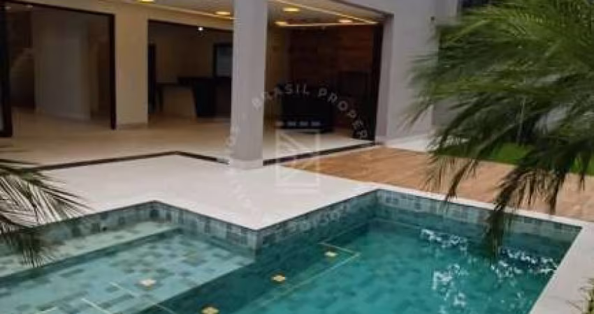 Sobrado, 4 suítes sendo 1 máster com closet, 400m², 4 vagas.