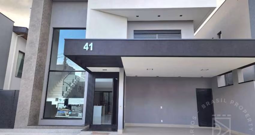 Sobrado Novo Alto Padrão em Condomínio Fechado - SJC