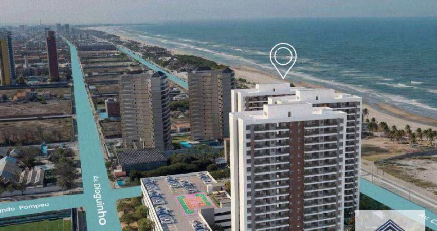 Apartamento com 2 dormitórios à venda, 65 m² por R$ 471.000,00 - Praia do Futuro II - Fortaleza/CE