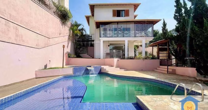 Casa com 3 Suítes à venda, 357 m² por R$ 2.200.000 - Chácara das Paineiras - Carapicuíba/SP