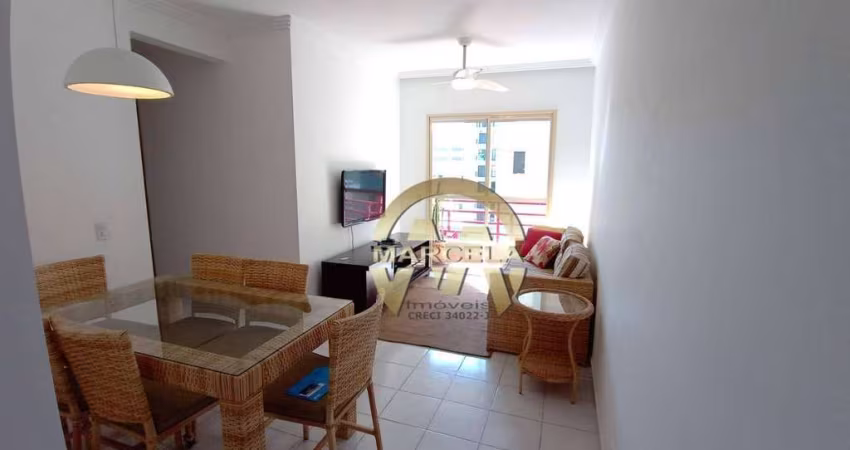 Apartamento para alugar, 62 m² por R$ 2.700,00/mês - Jardim Três Marias - Guarujá/SP