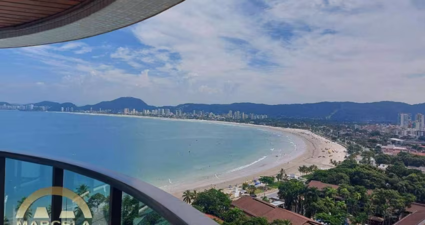 Apartamento com 4 dormitórios à venda, 224 m² por R$ 2.500.000,00 - Praia da Enseada - Guarujá/SP