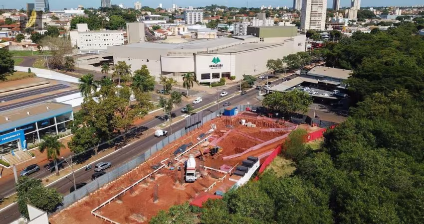 Apartamentos de 66 m² com 02 suítes em frente ao Araçatuba Shopping